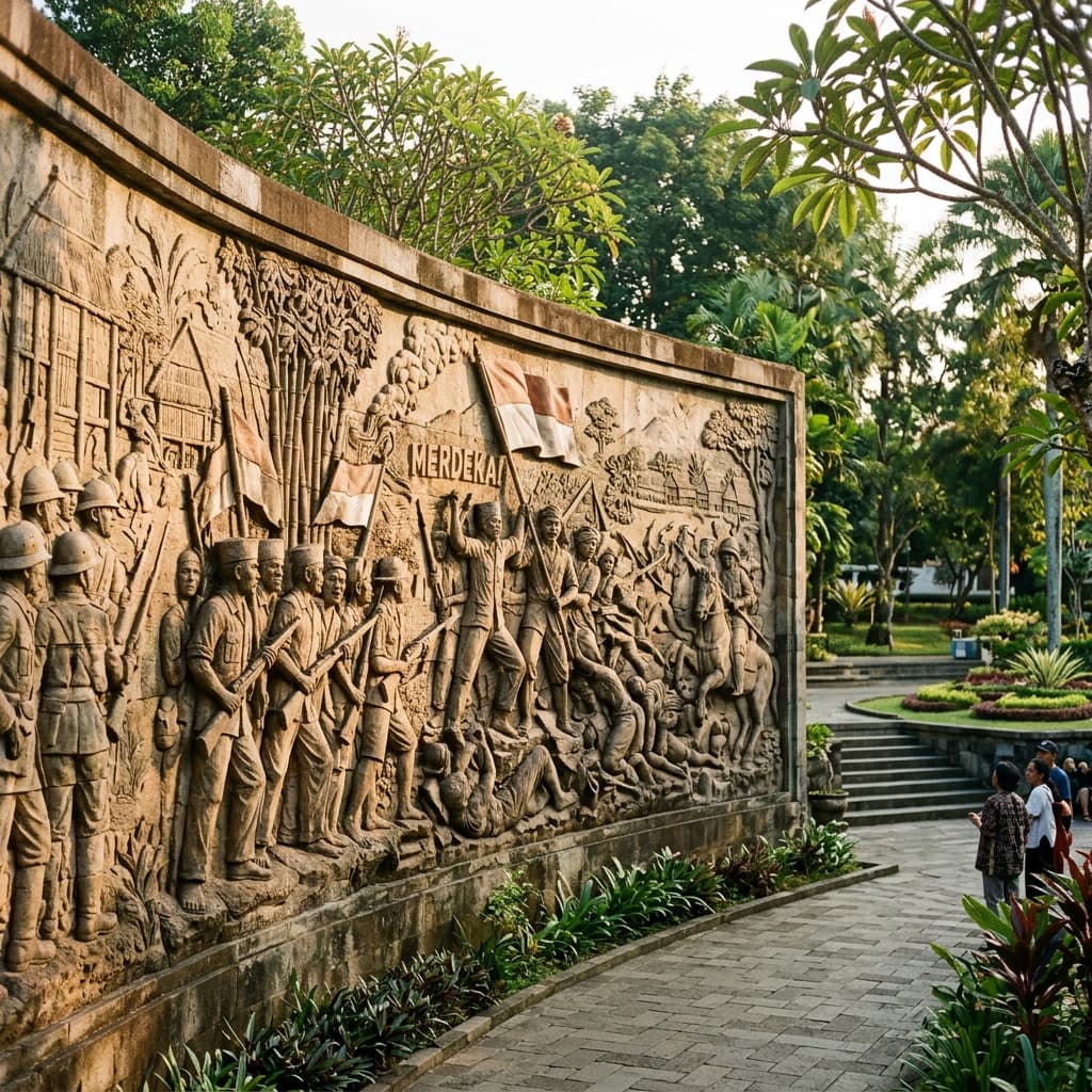 Relief Pahlawan Perjuangan